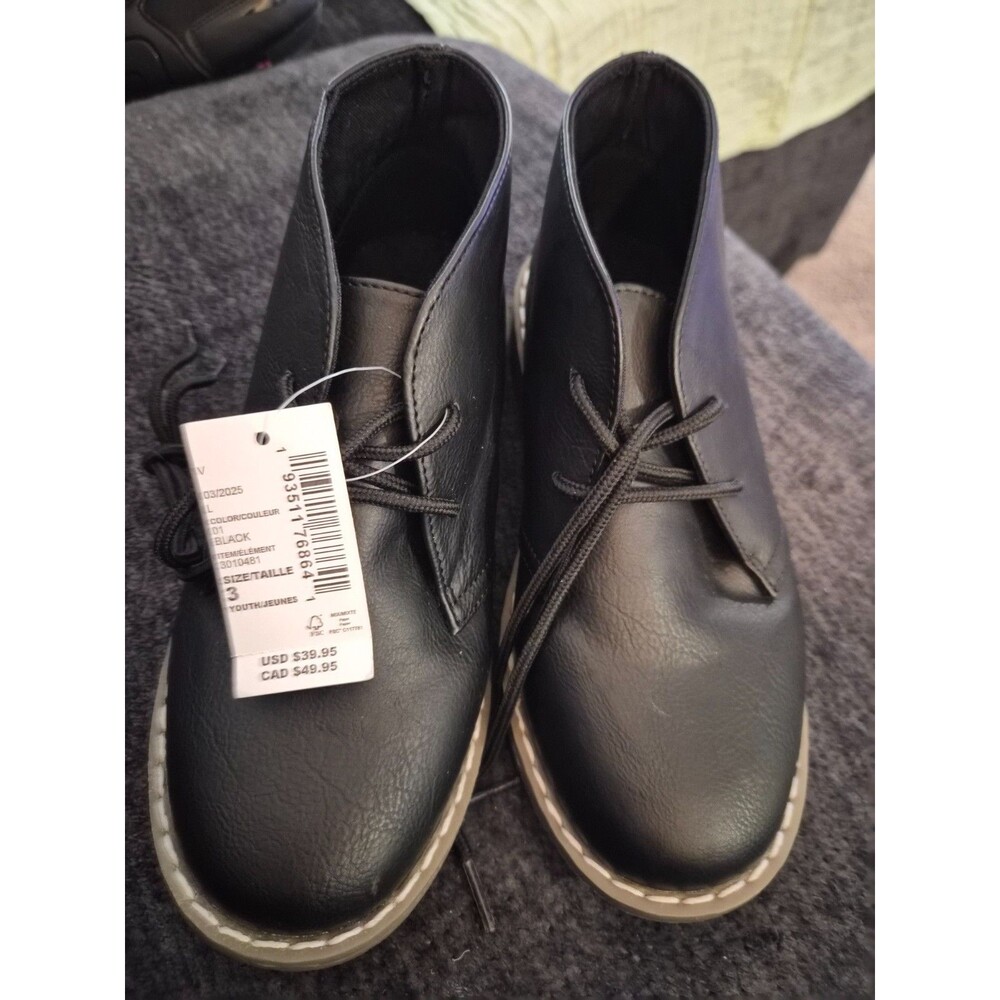 Youth Boy's Children's Place Dress Boots - Size 3